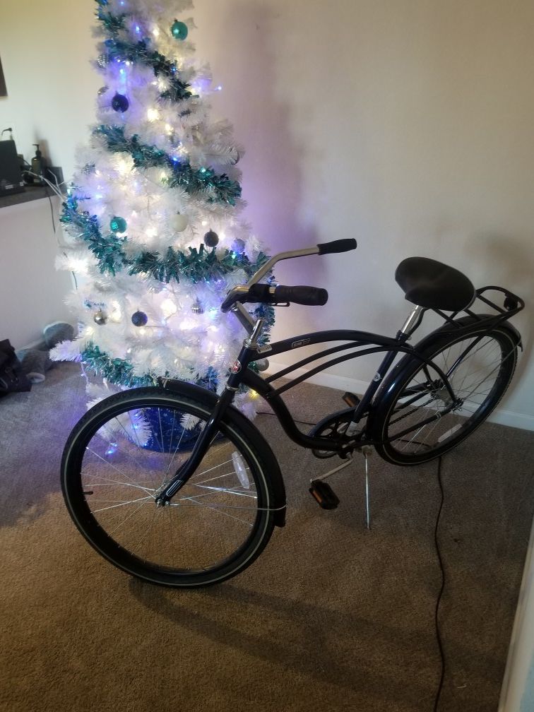 Vintage Cruiser Bike Large Seat