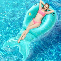 Firm Price! Brand New in a Box Inflatable Mermaid Pool Float, Located in El Cajon for Pick Up or Shipping Only! Thumbnail