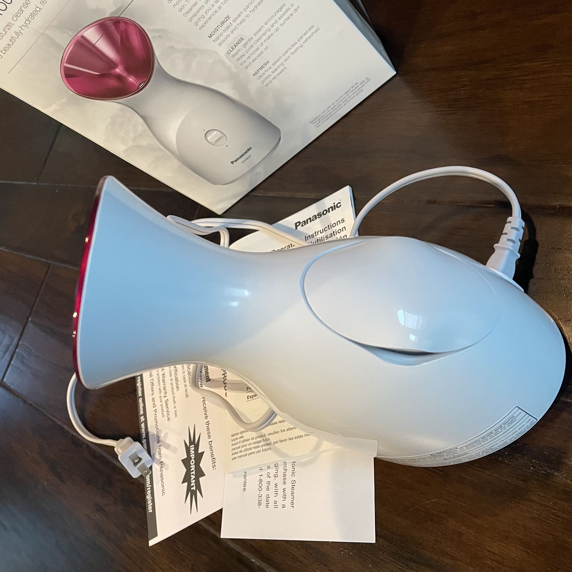 Panasonic facial steamer