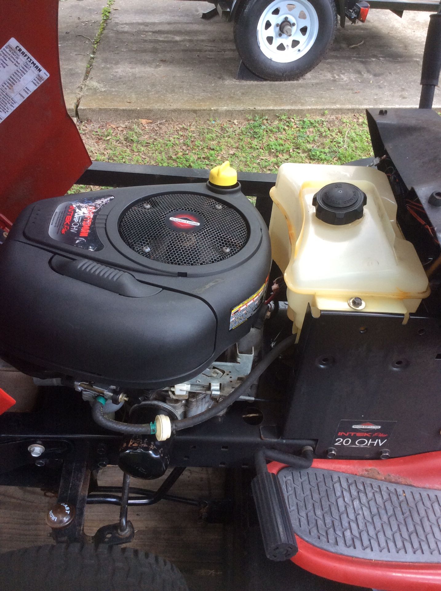 Craftsman LT3000 Riding Mower 20hp 46” Cut New Blade Engage Cable