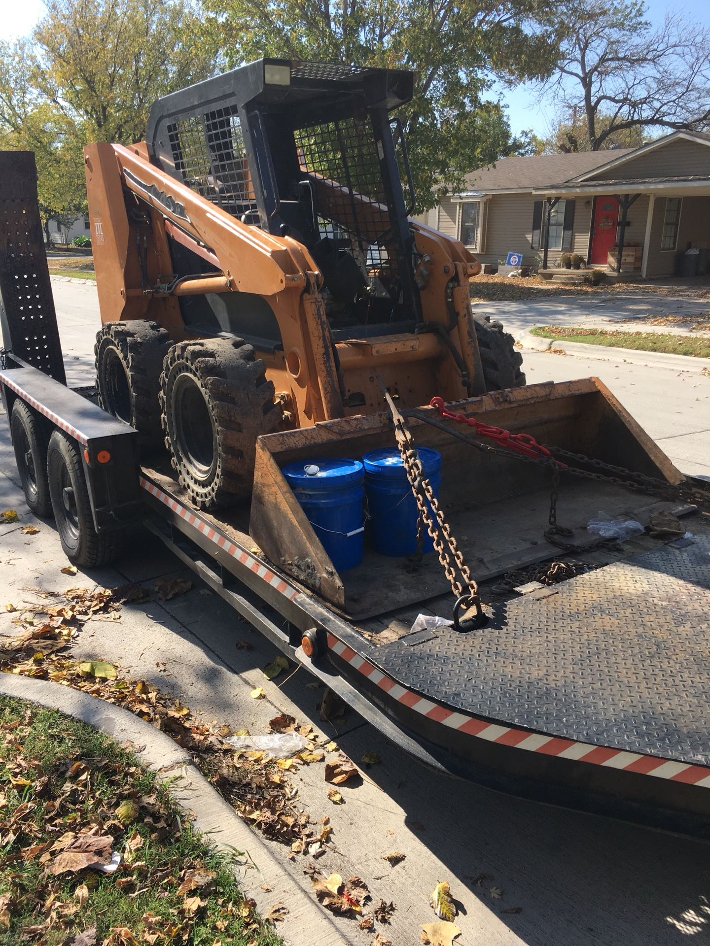 skid steer bobcat tractor