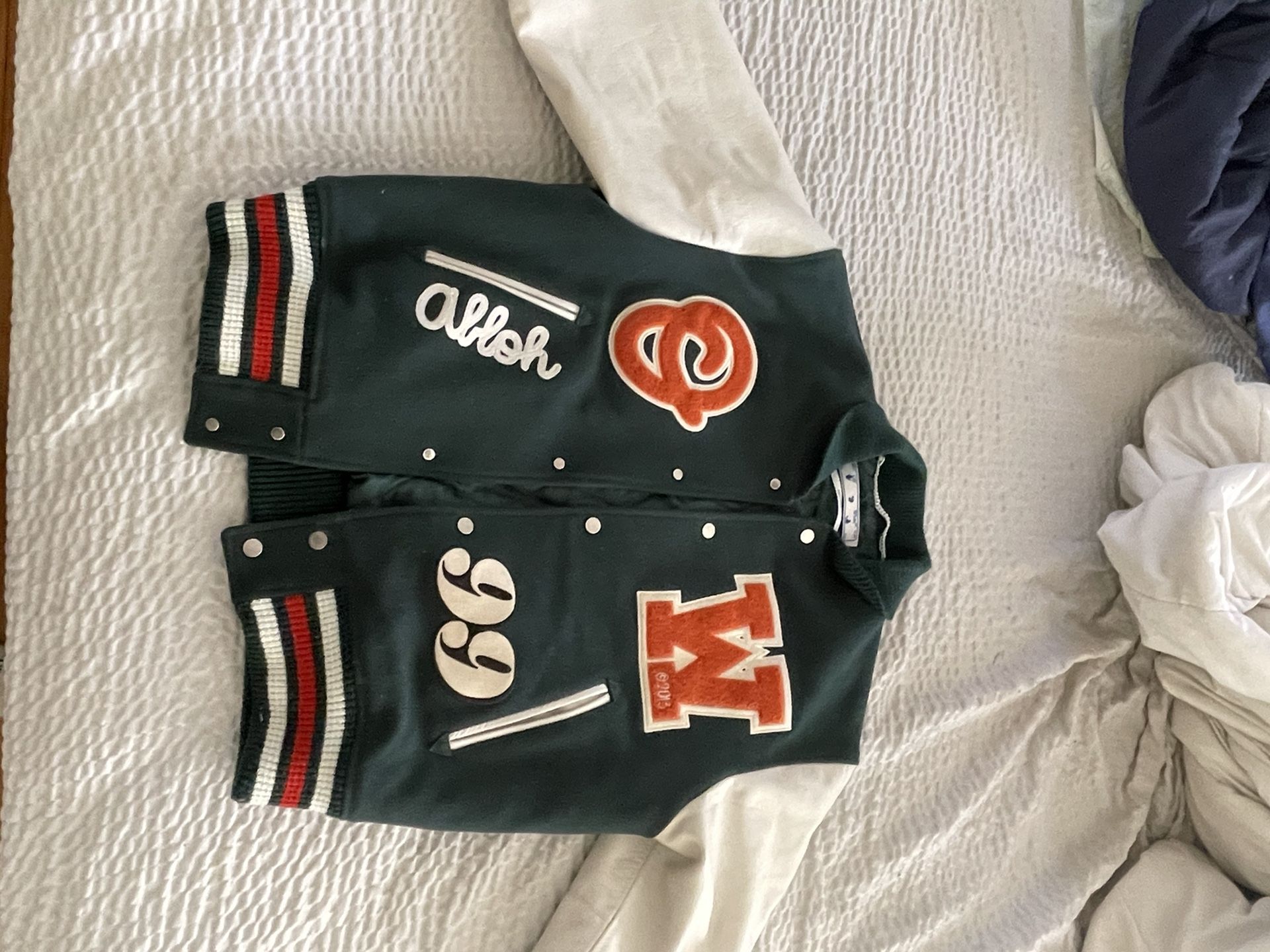 Off White Varsity Jacket