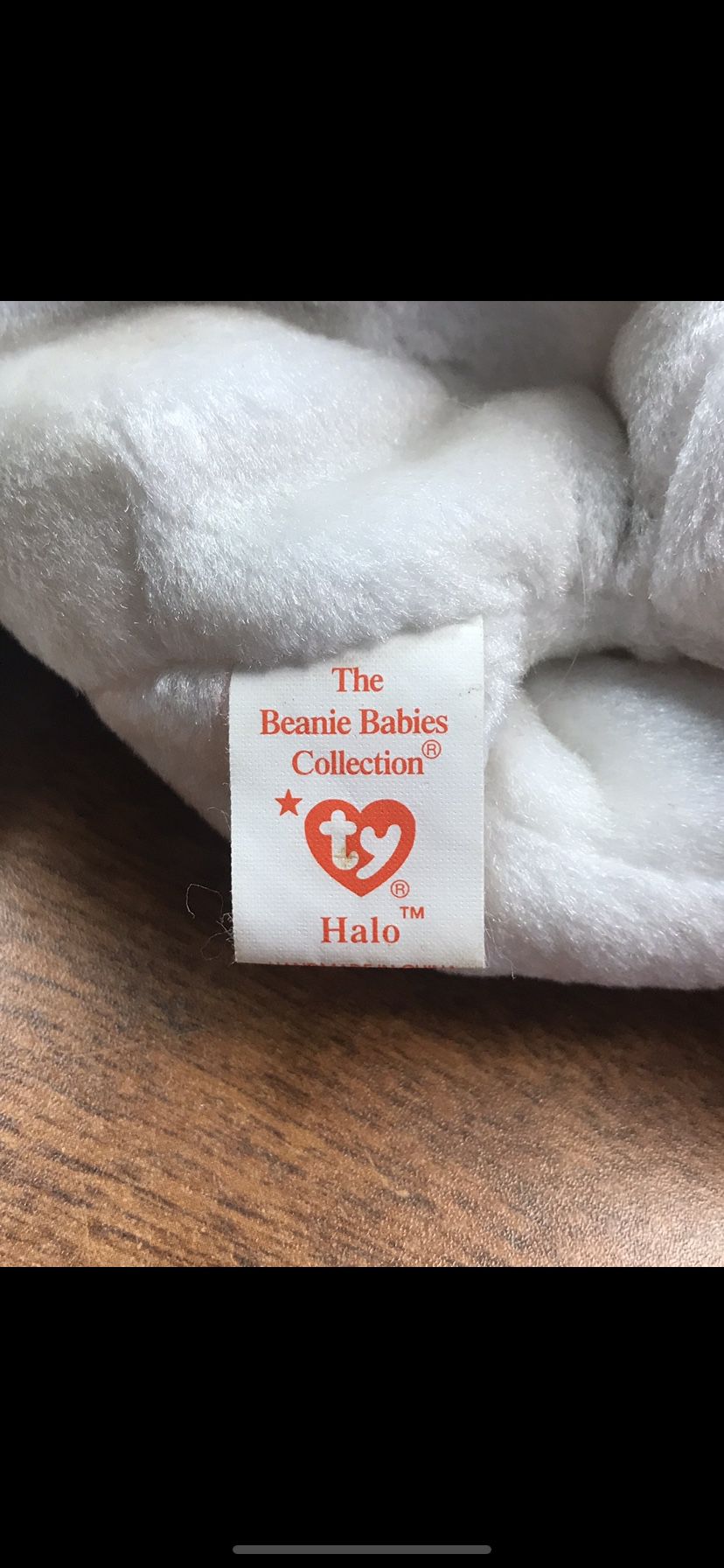 Halo Ty Beanie Baby Mint Condition   $200 obo 