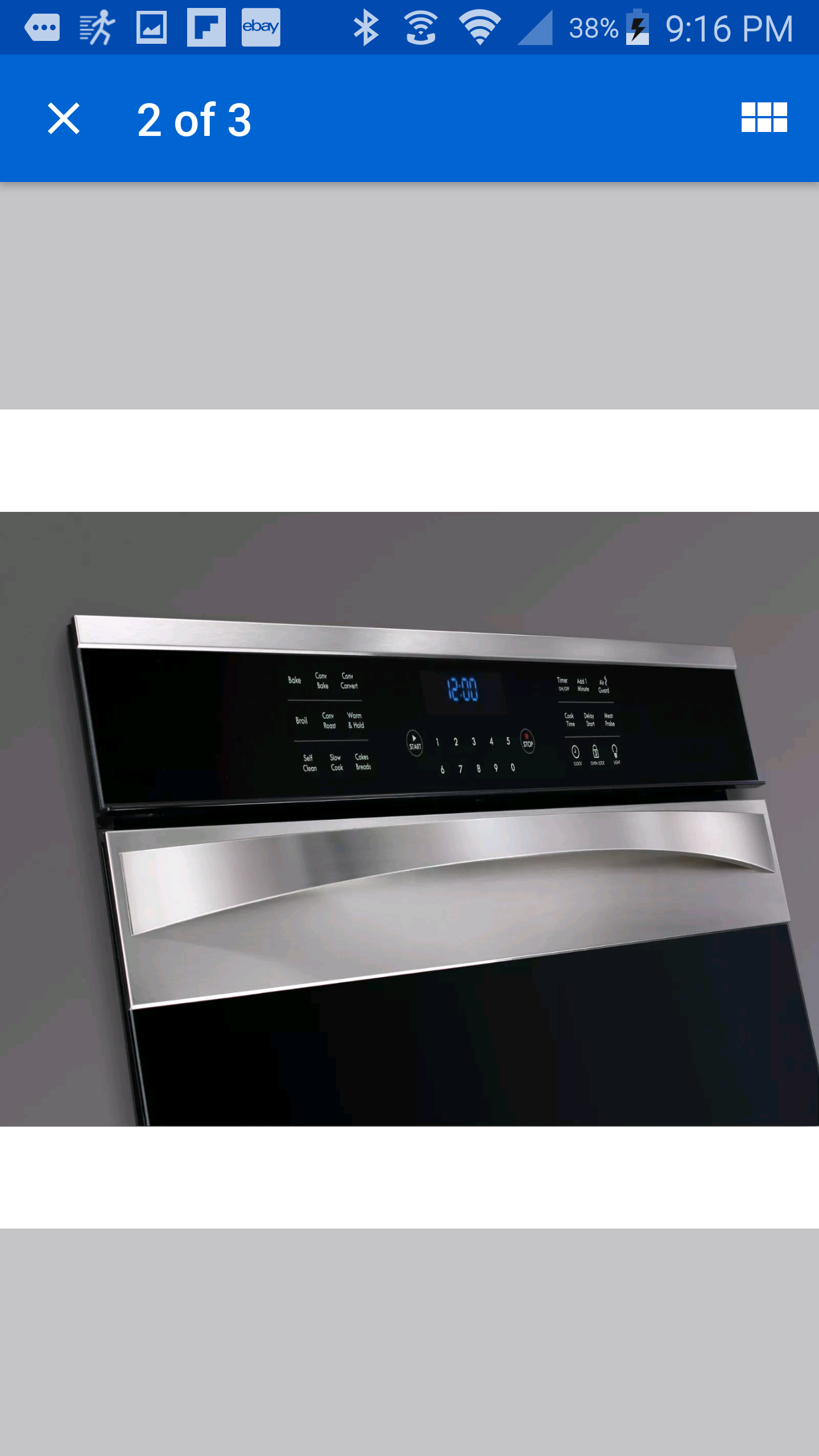 KENMORE ELITE OVEN