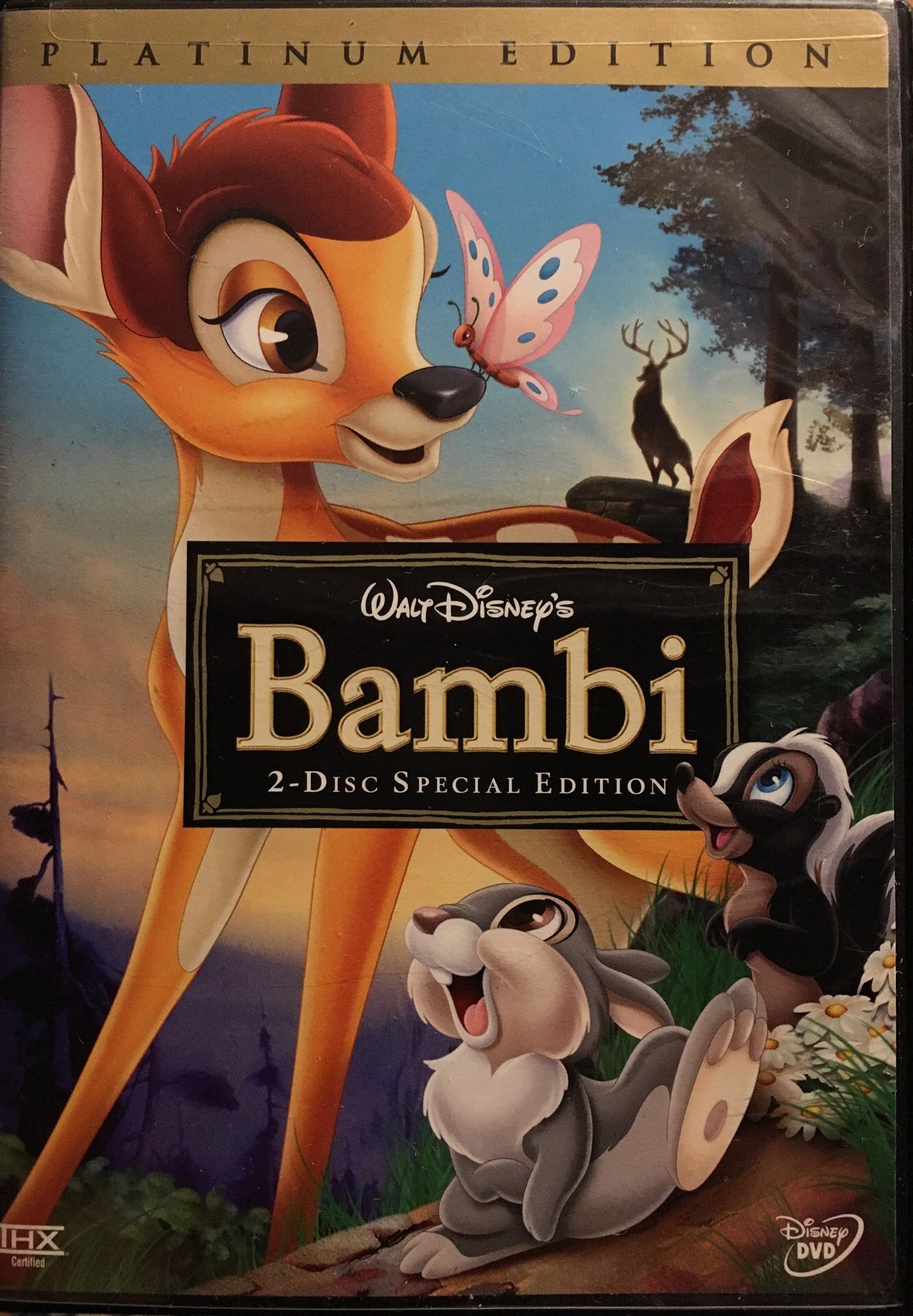 Disney Bambi Platinum Edition 2 Disc Dvd For Sale In Claremont Ca Offerup