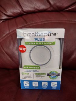 BreathePure Plus HEPA Air Purifier, portable, Brand New in box Thumbnail