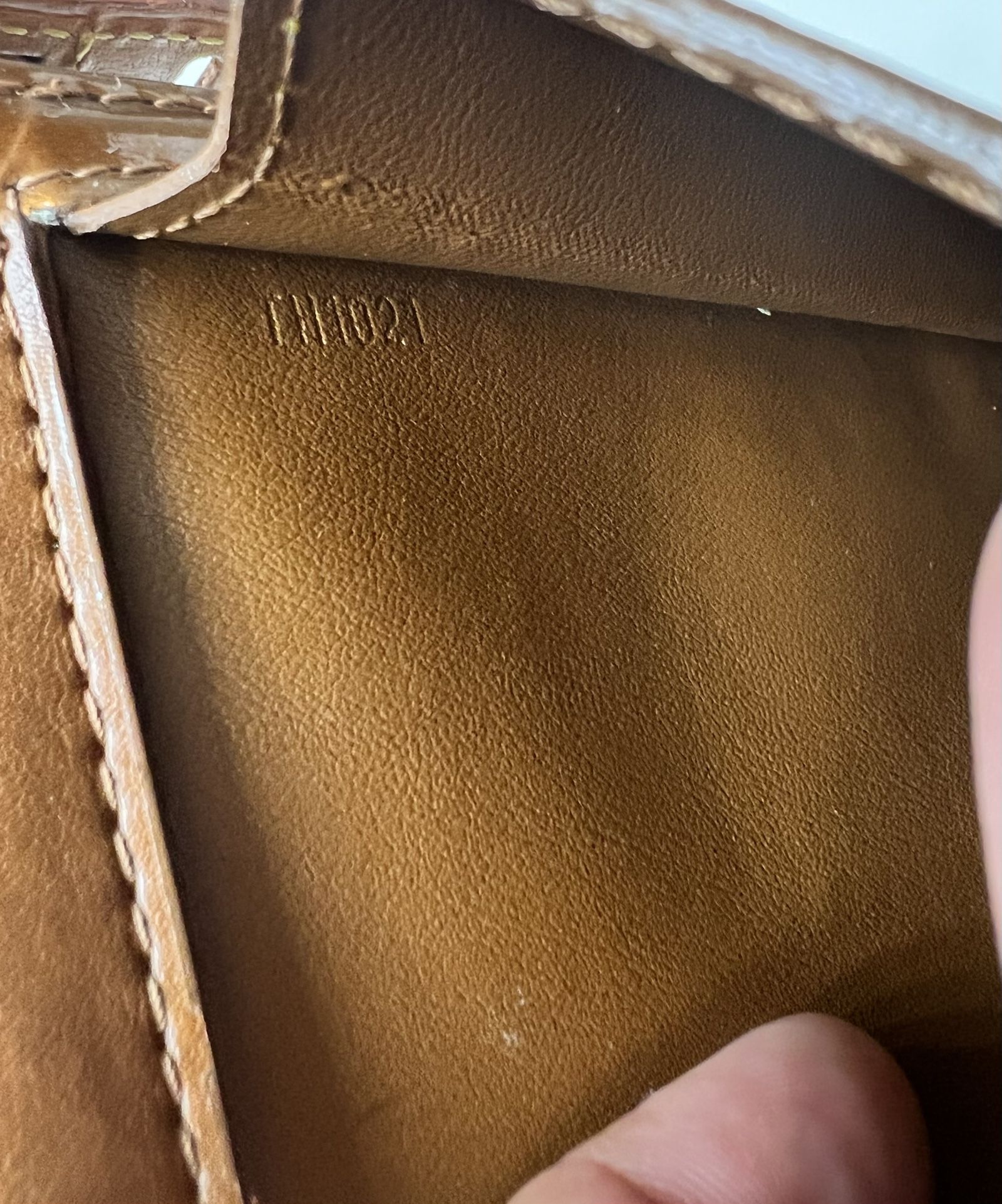 Louis Vuitton Copper Vernis Monogram Mott PM Bag