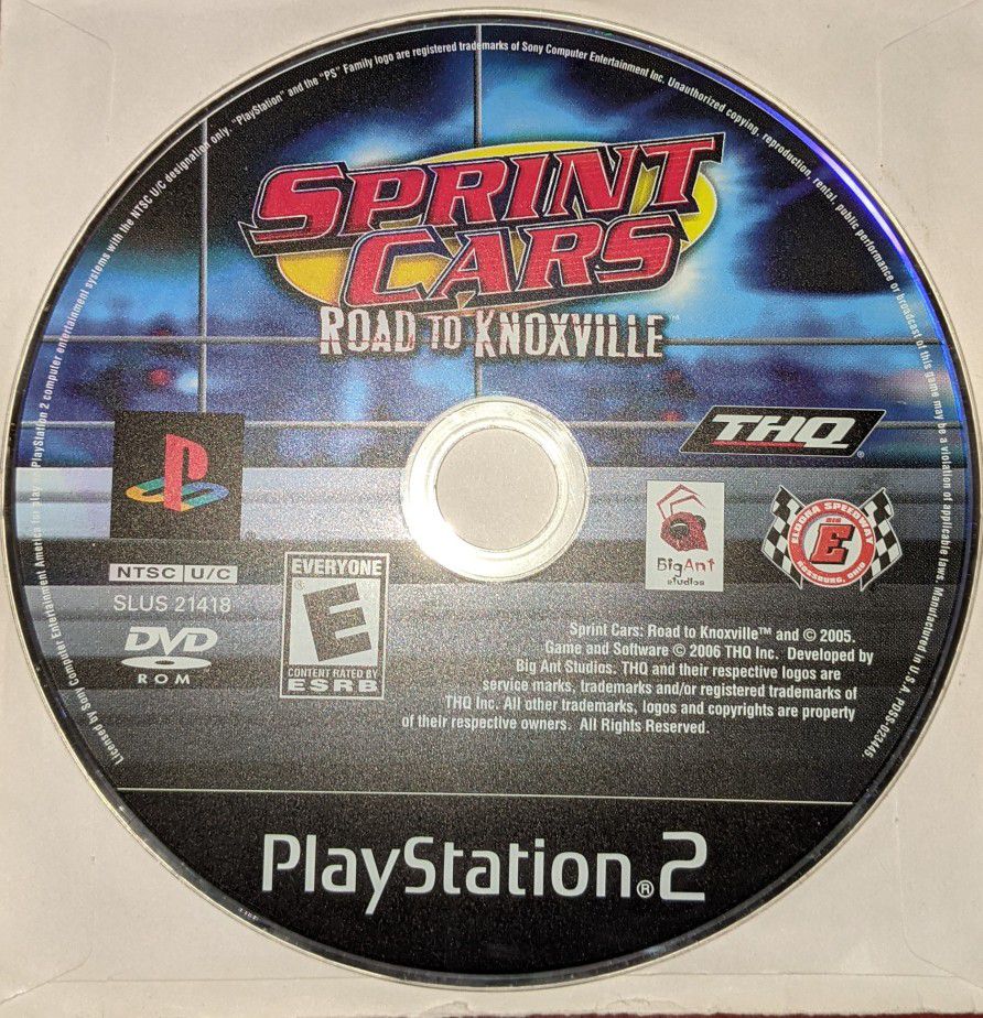 PlayStation 2 Sprint Cars Road to Knoxville