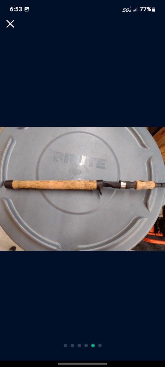 Abu Garcia 6500C Reel & All Star 7' Rod