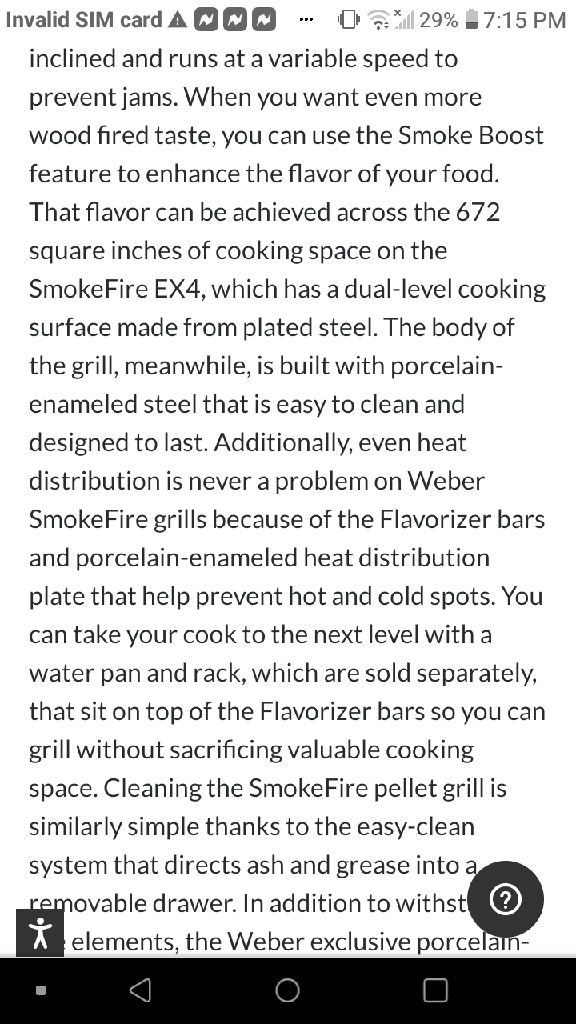 Brand NeW Weber Smoke-Fire Pellet Smoker Grill.. Retail=$1,199 Sale price $688 DELIVERY AVAILABLE New not Used. Never find this on sale like t