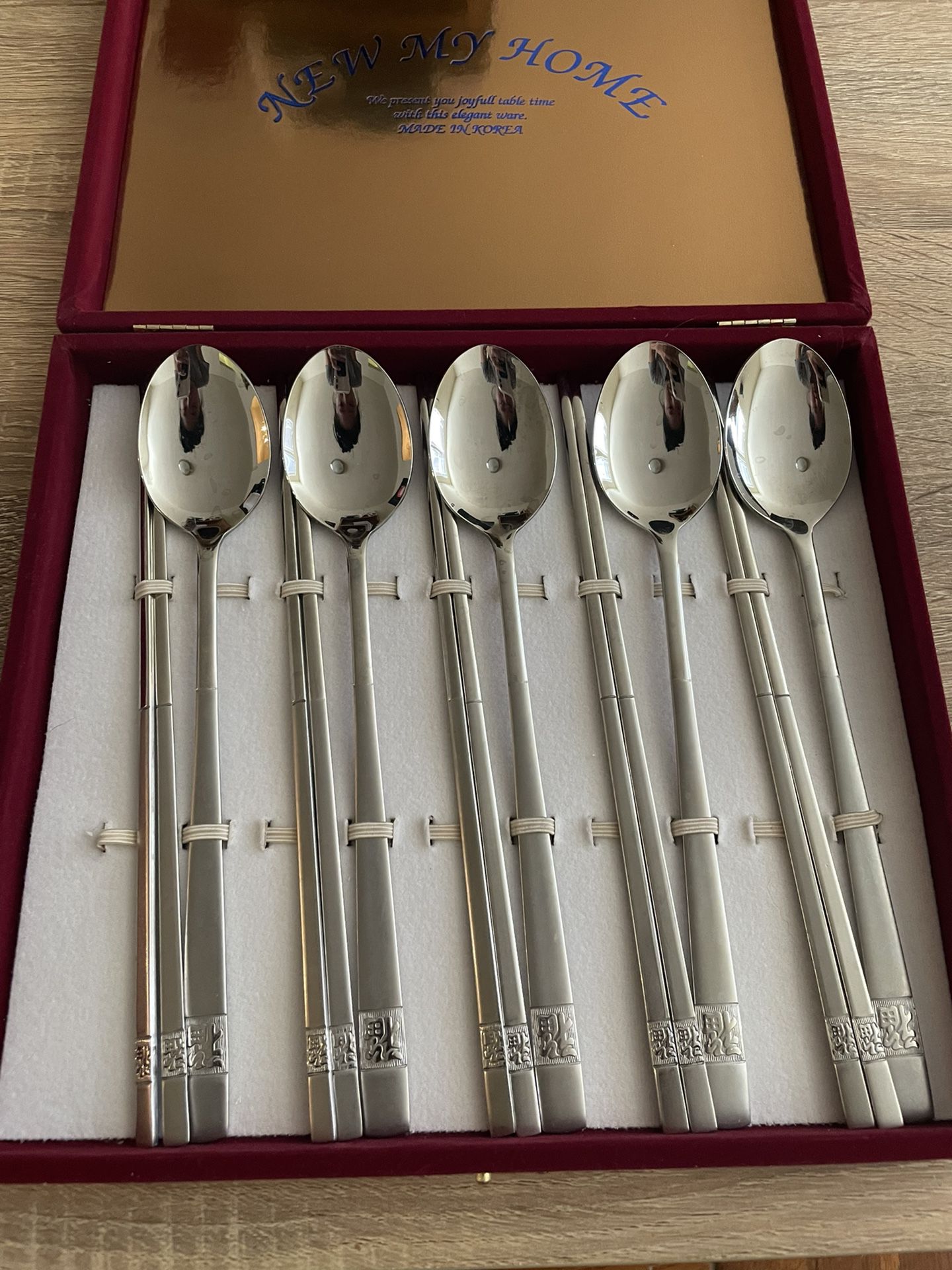 Authentic Korean Spoon/Chopstick set