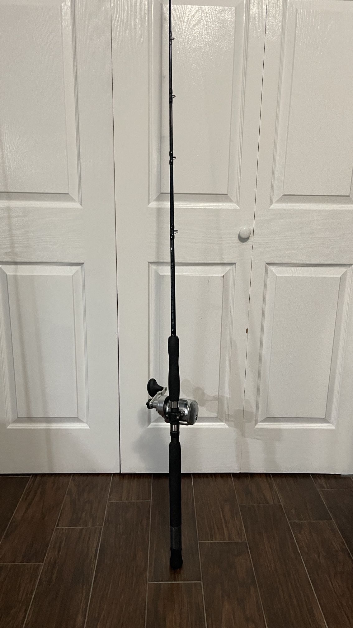 Shimano Speedmaster SPM16II 2 Speed Lever Drag Reel & 7’ Tallus Reel