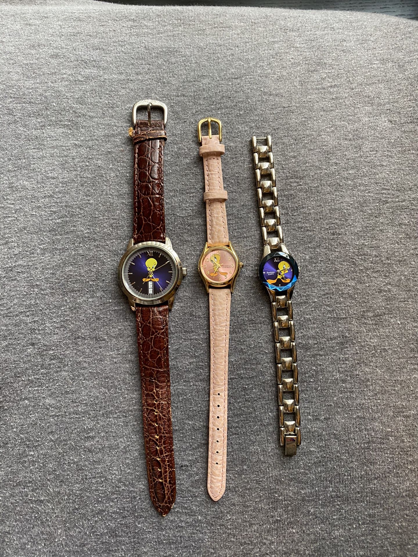 Warner Bro’s. Tweety Bird Watches