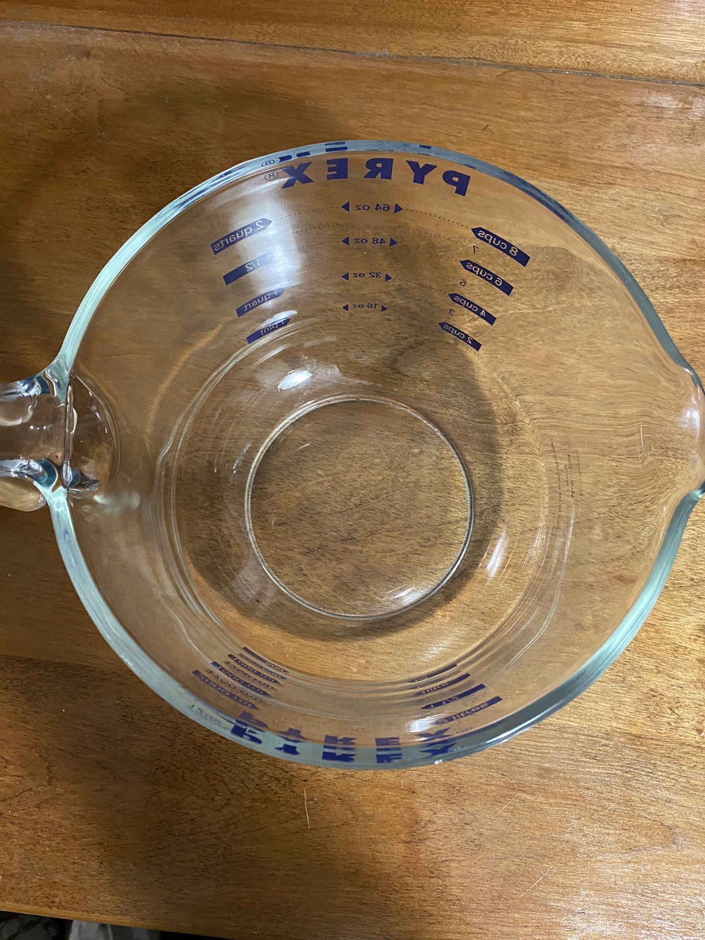 Vintage 8 Cup Pyrex Measuring Cup Bowl