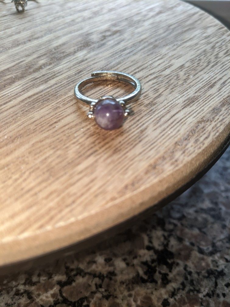 Real Crystal Rings