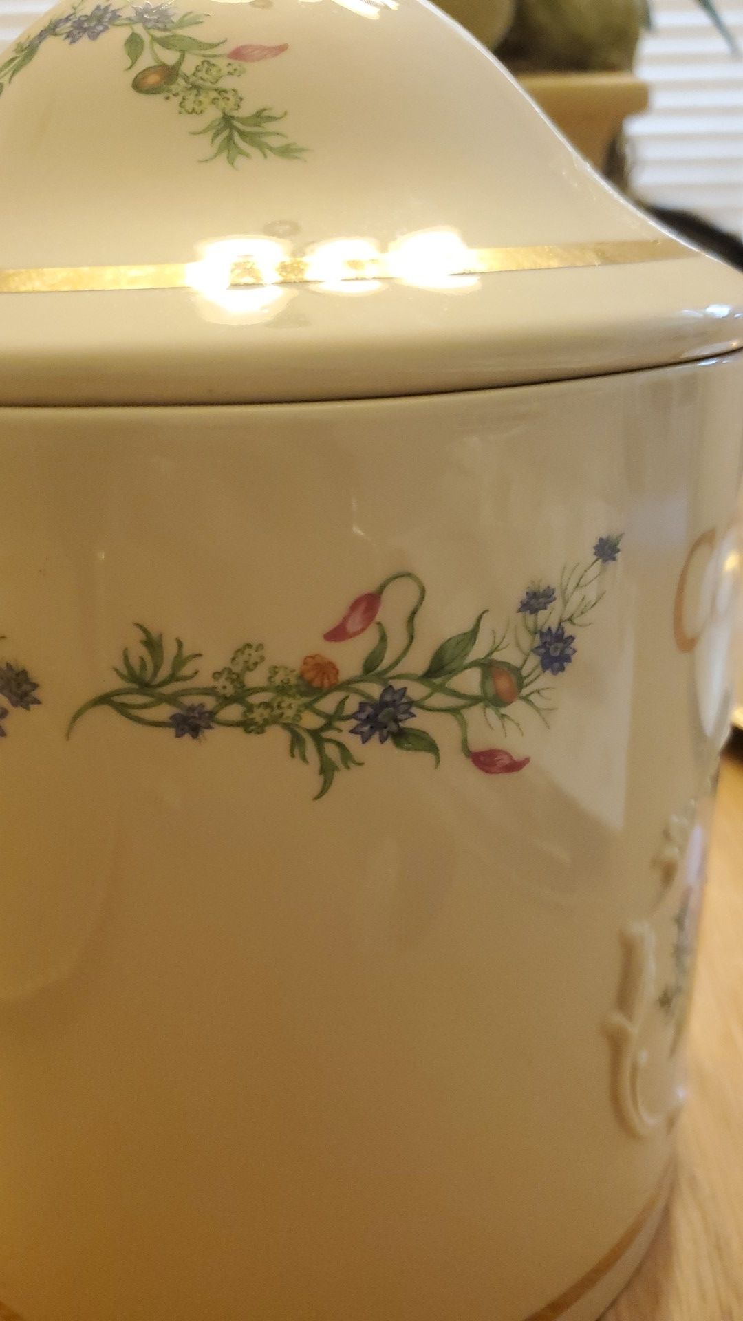 LENOX "Spice Garden" Cookie Jar