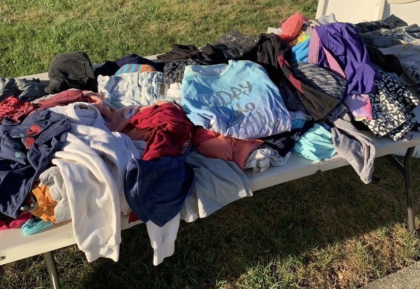 Huge Pile Of Girls Clothes 7-10