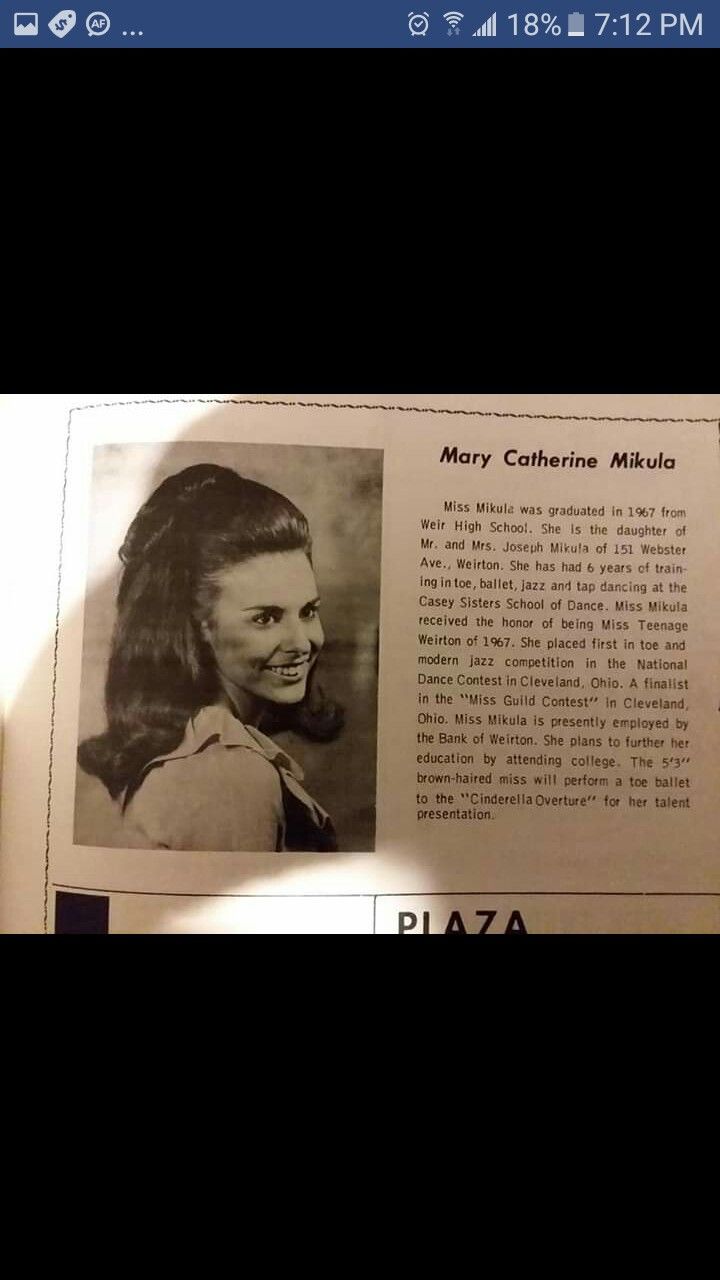 Weirton WV Jaycees Presents Miss Weirton Pageant 1969. April 26, 1969 Magazine