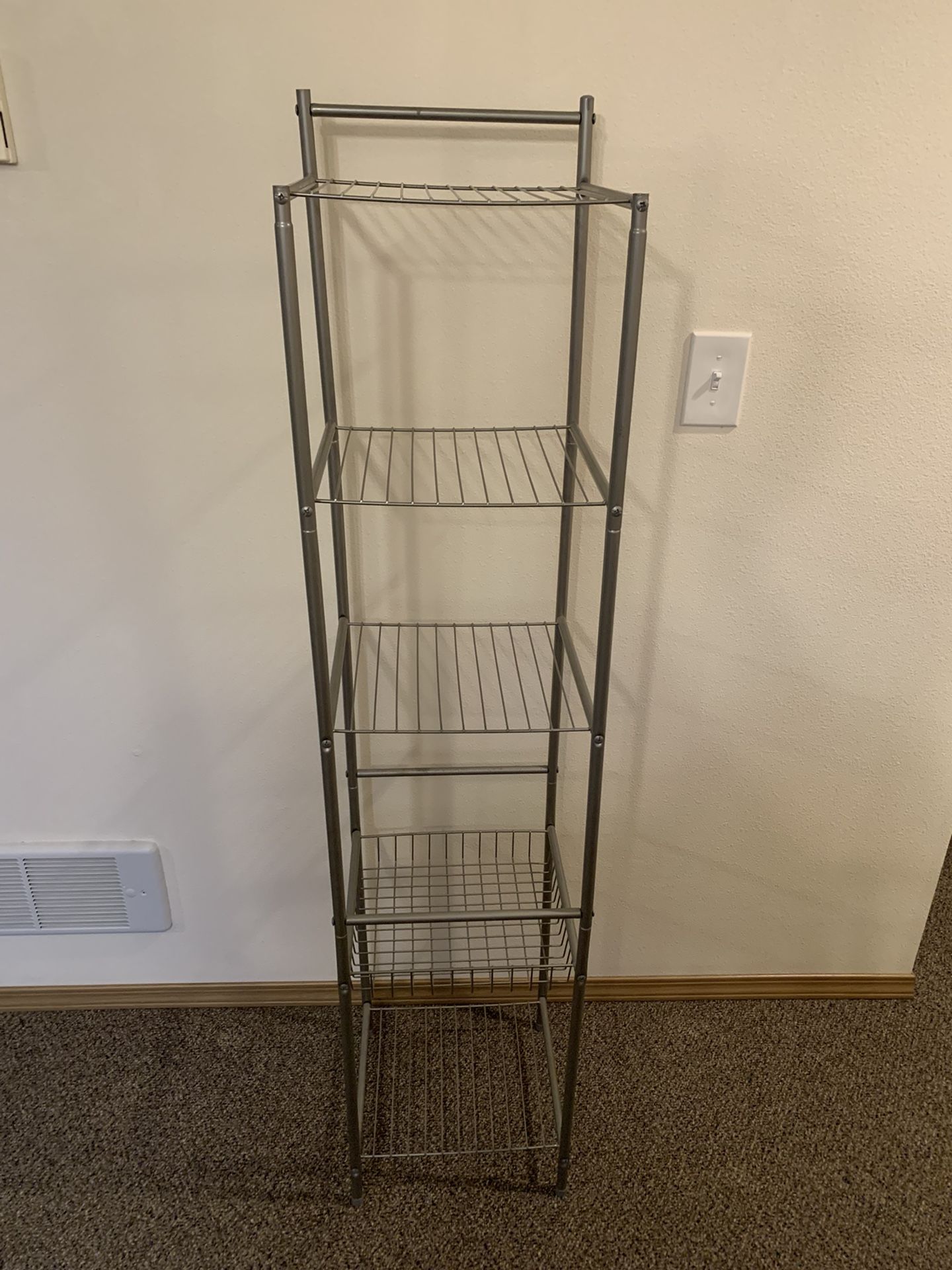 5 Tier Metal Storage Rack