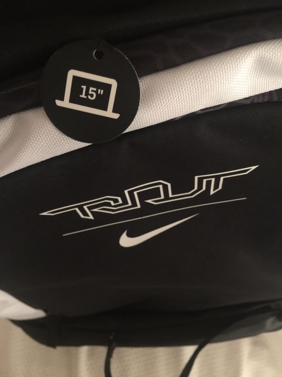 (New) Nike Trout Vapor Baseball Bat Backpack Black with Laptop Sleeve