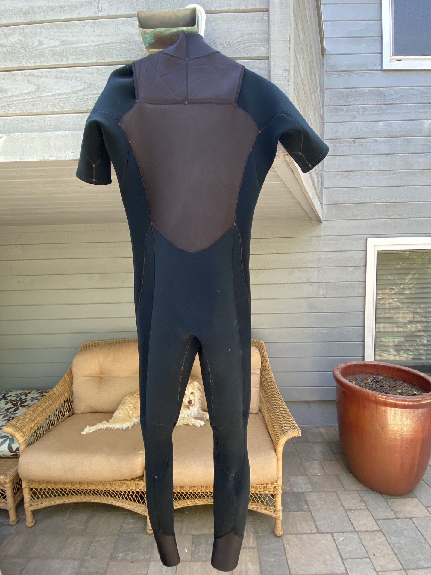 Patagonia Wetsuit, Mens Large, Short Sleeve Full Suit, R2