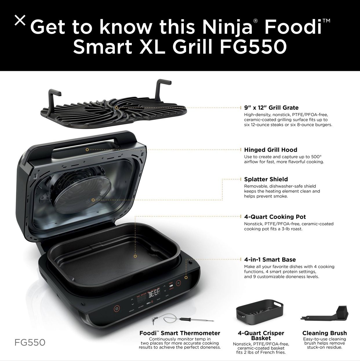 Ninja Foodi Grill FG550