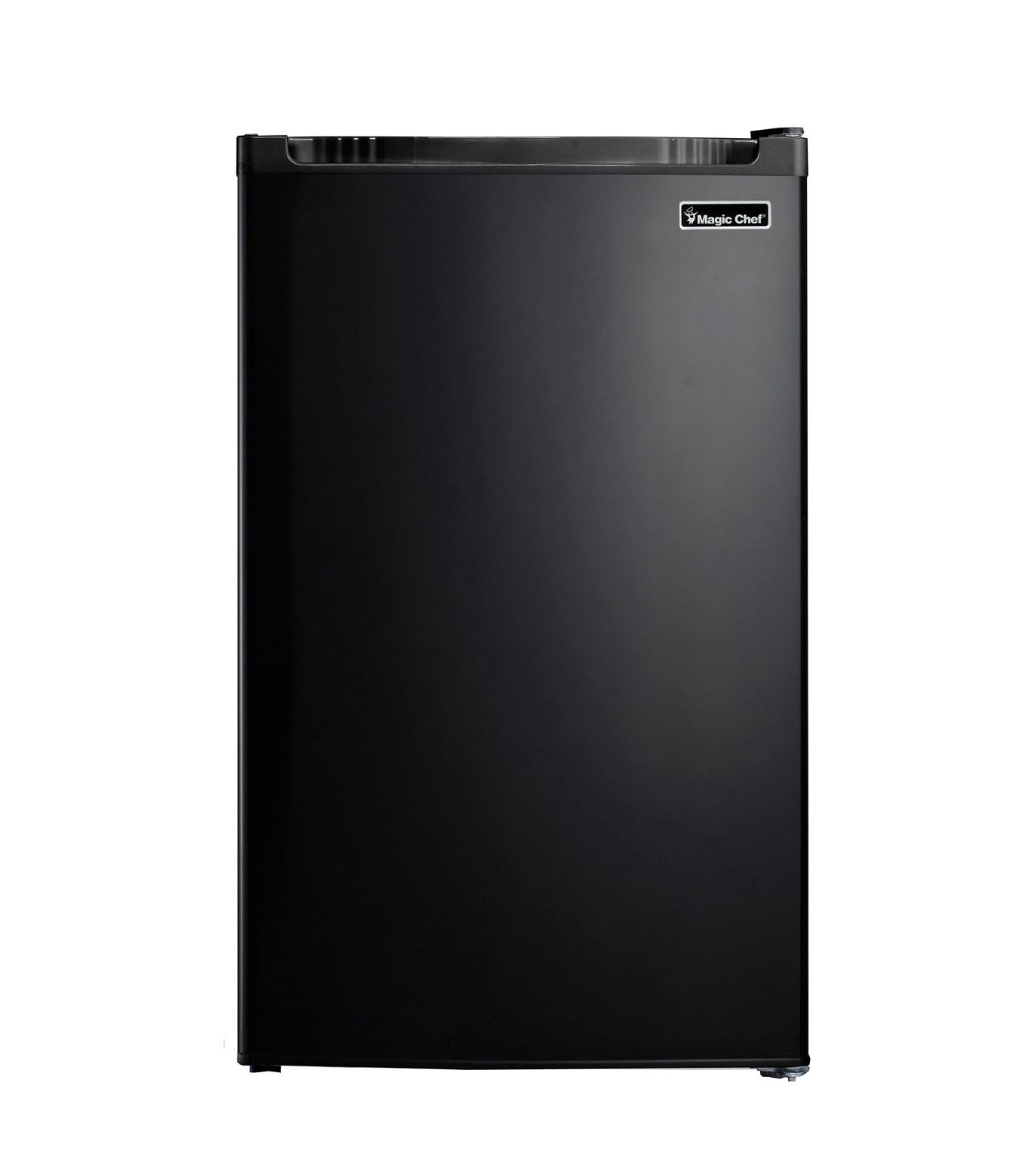 Magic Chef 4.4 Cu ft Mini Refrigerator with Freezer MCBR440B2, Black