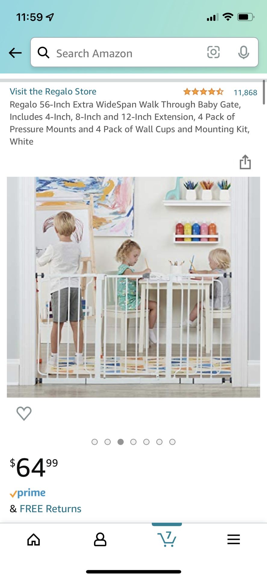 Regalo Extra Wide Baby Gate 