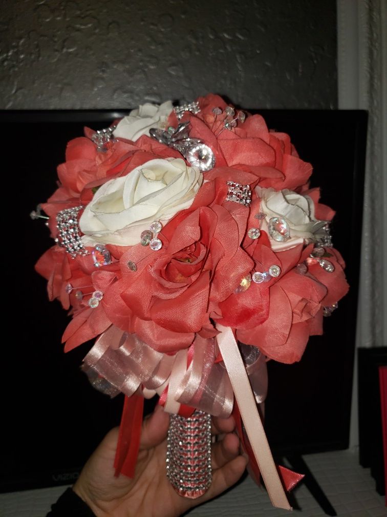 Wedding flower bouquet.