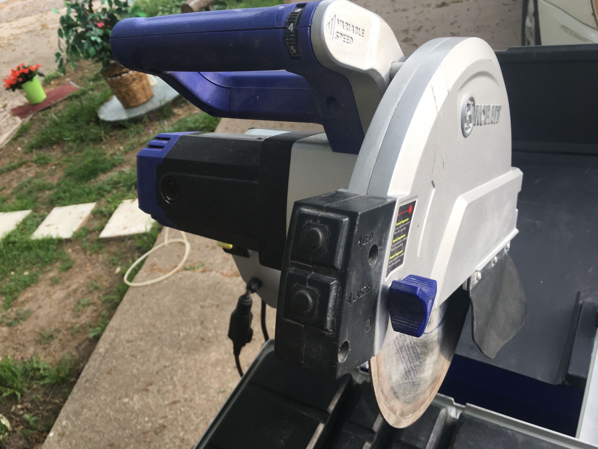 Kobalt Wet Tile Saw