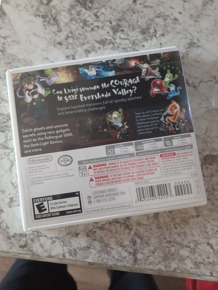 Luigi's Mansion Dark Moon - Nintendo 3DS