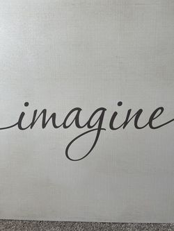 “Imagine” Canvas  Thumbnail