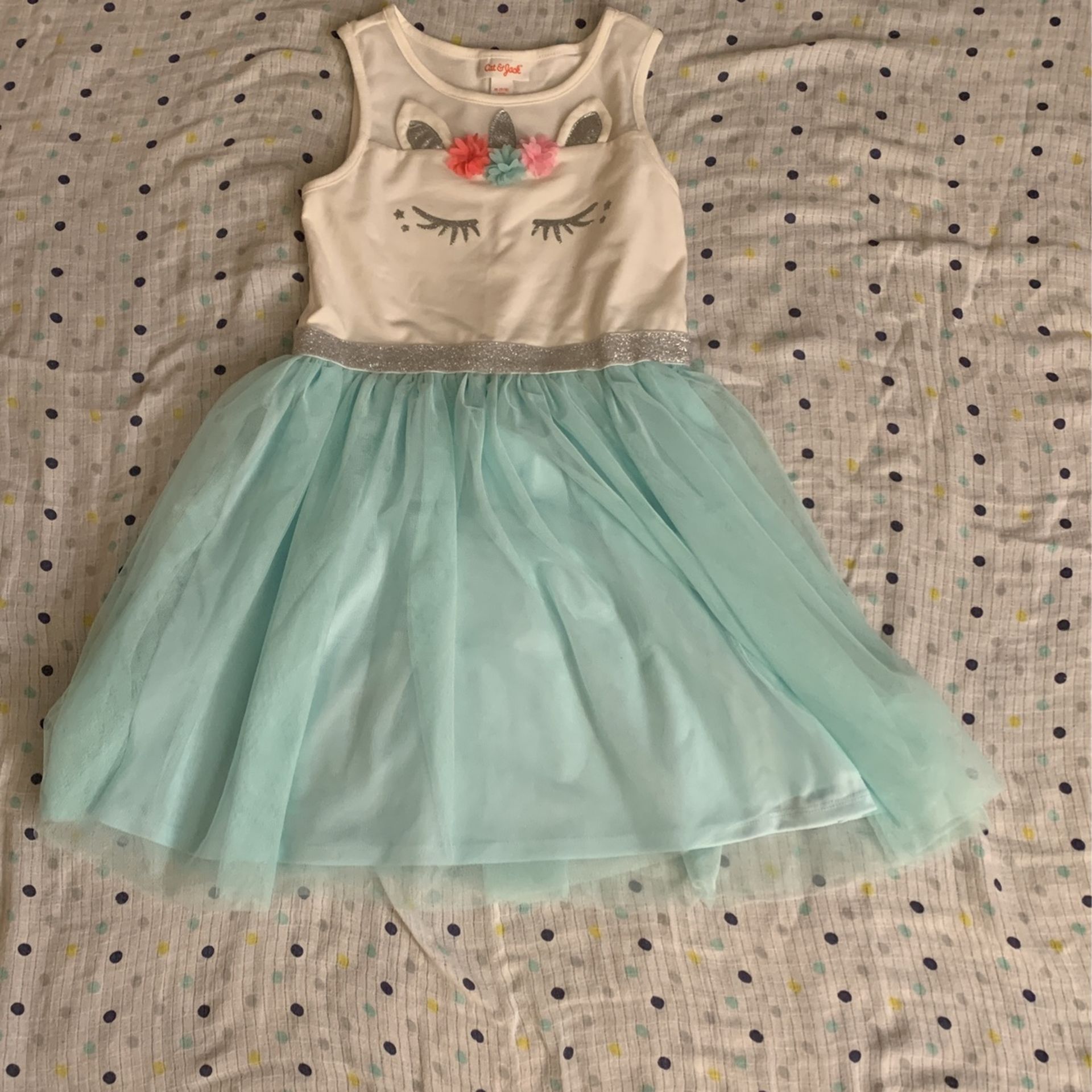 Unicorn Dress For Girls Size Medium