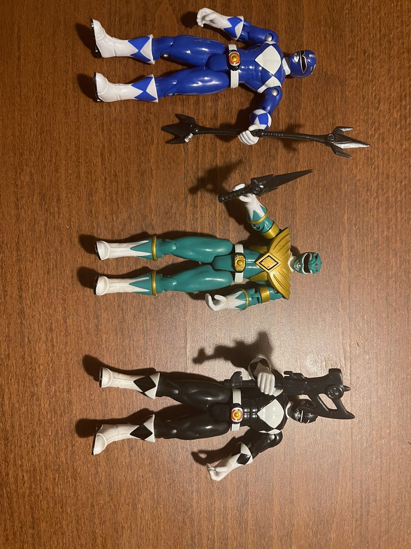 2009 MIGHTY MORPHIN POWER RANGERS COMPLETE SET RARE COLLECTOR'S ITEM