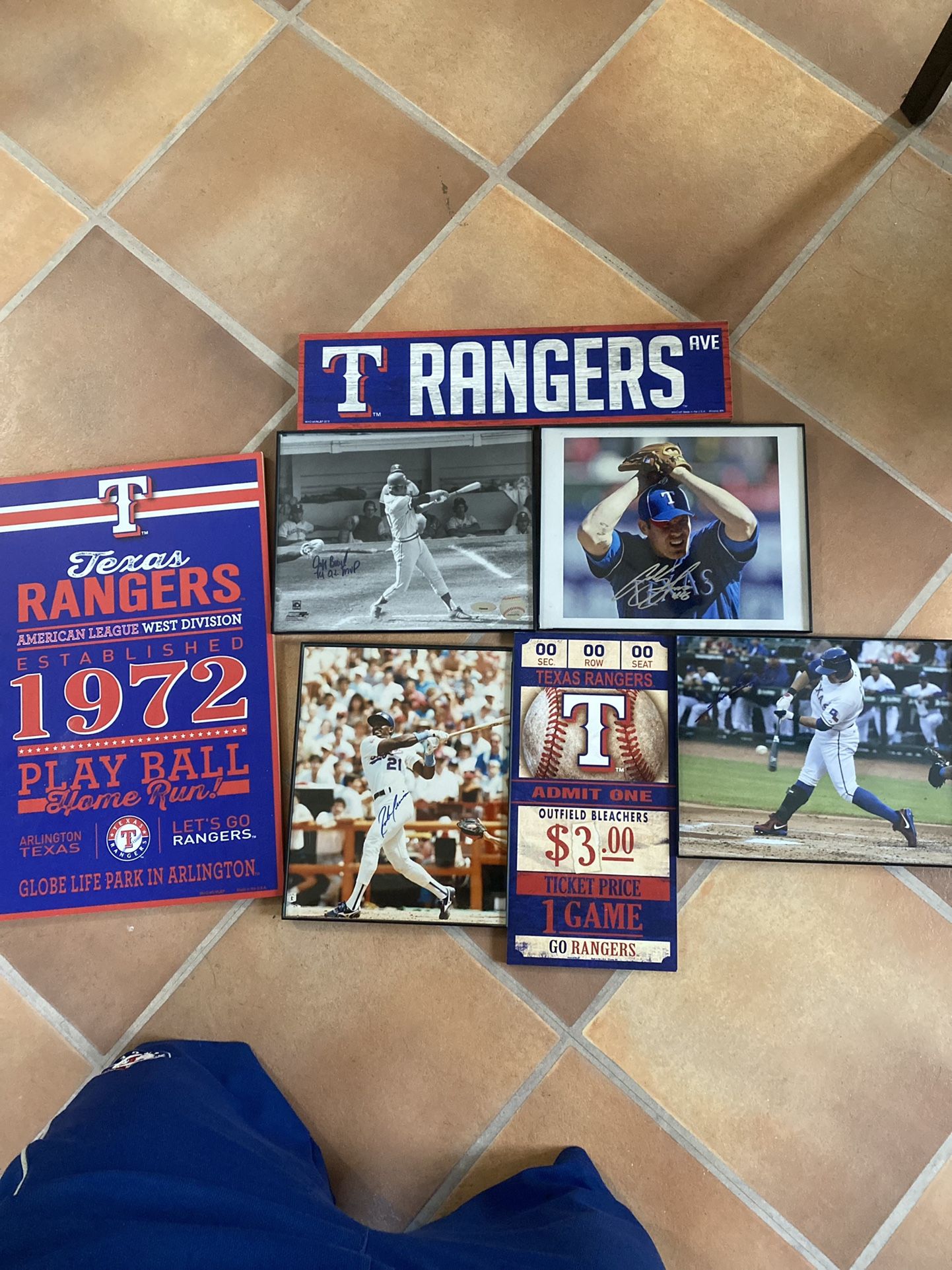 Texas Rangers Lot