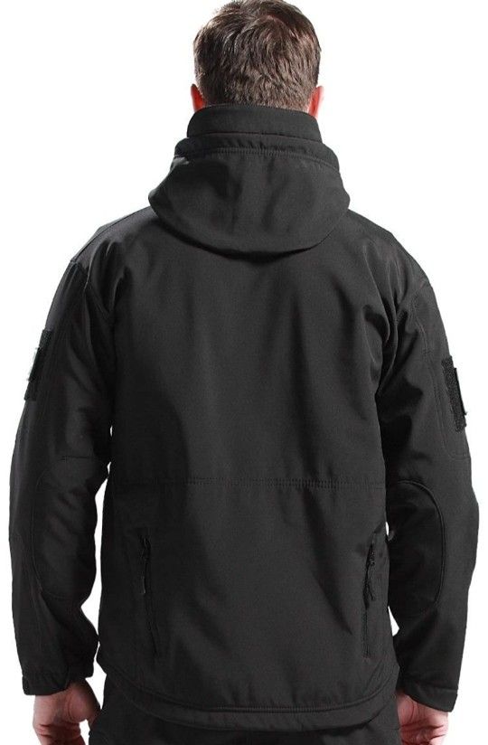 New Men's Free Soldier Waterproof Soft She'll Hooded Tactical Jacket
