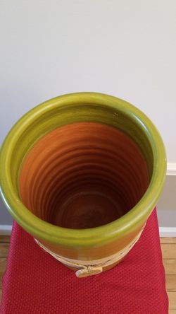 Handmade Pottery Vase/Utensil Caddy Thumbnail