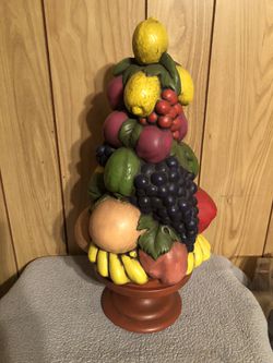 Estate Sale Ceramic Fruit Tree Thumbnail