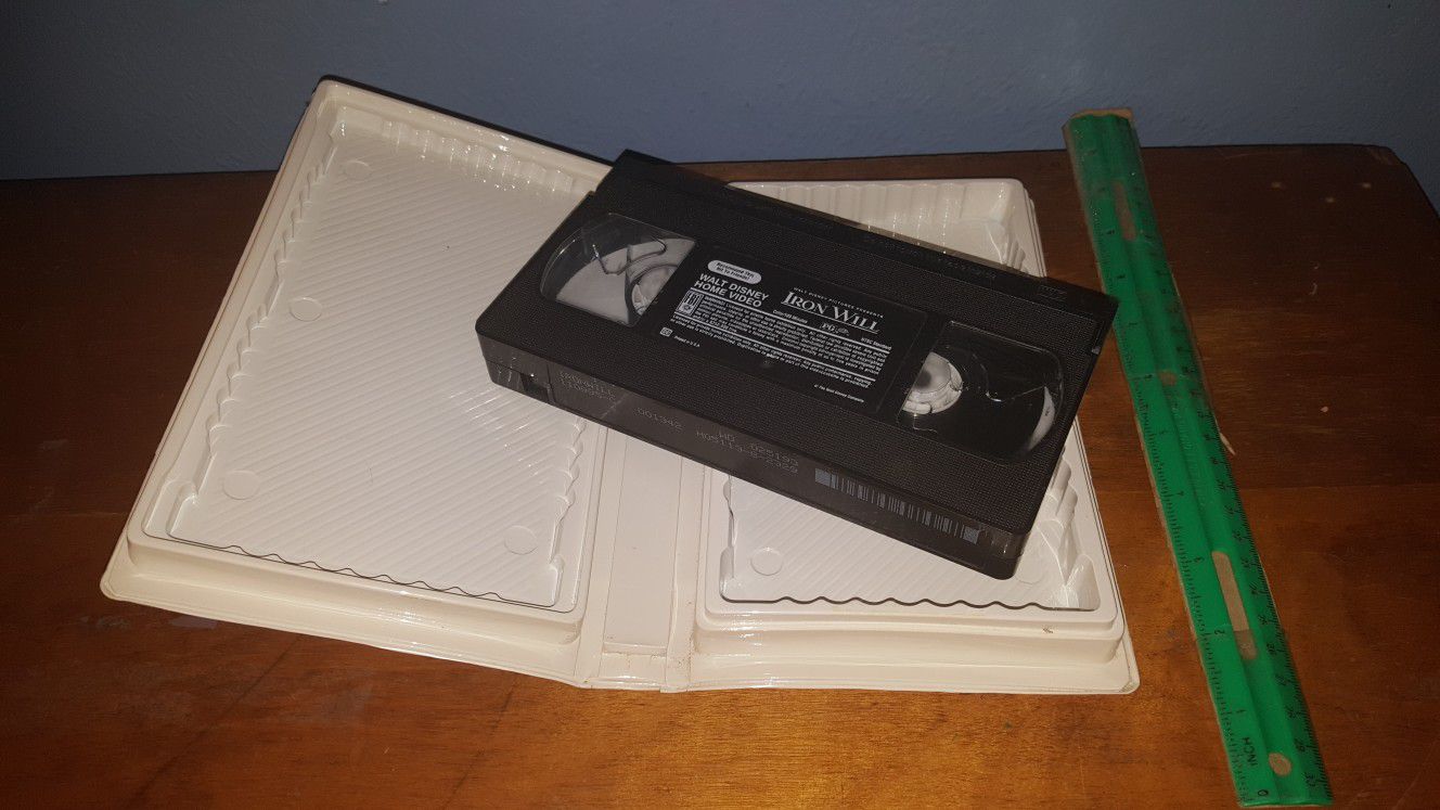 Iron Will Vhs Tape 