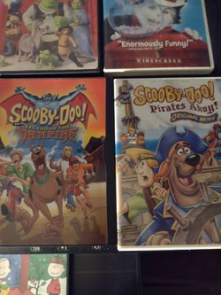 DVD Lot  Shrek , Cat in The Hat, Trolls, Minions. Thumbnail