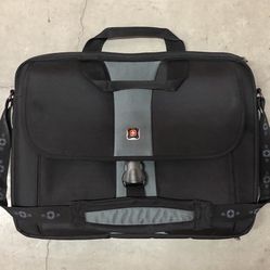 Swiss Gear Black & Gray Nylon Laptop Bag Thumbnail