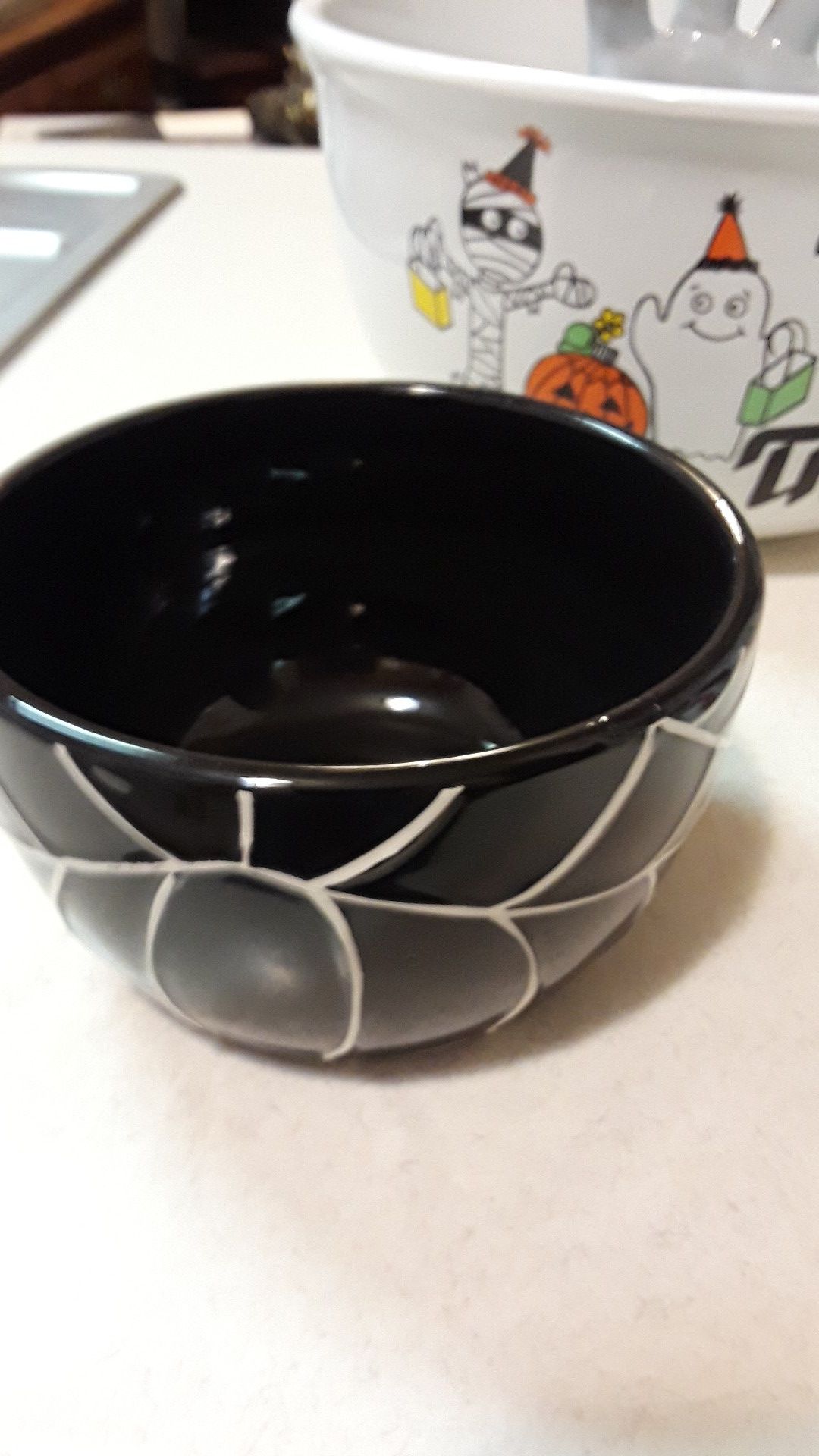 Halloween Candy Bowl,Spider Bowl,Skull