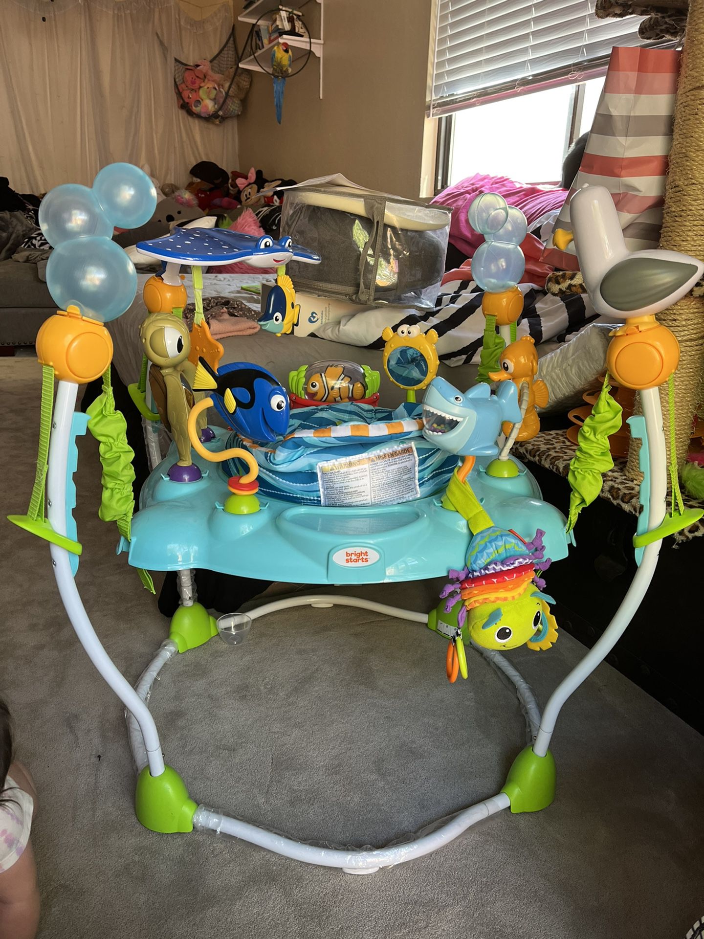 Bright Starts Disney Baby Finding Nemo Sea of Activities Jumper