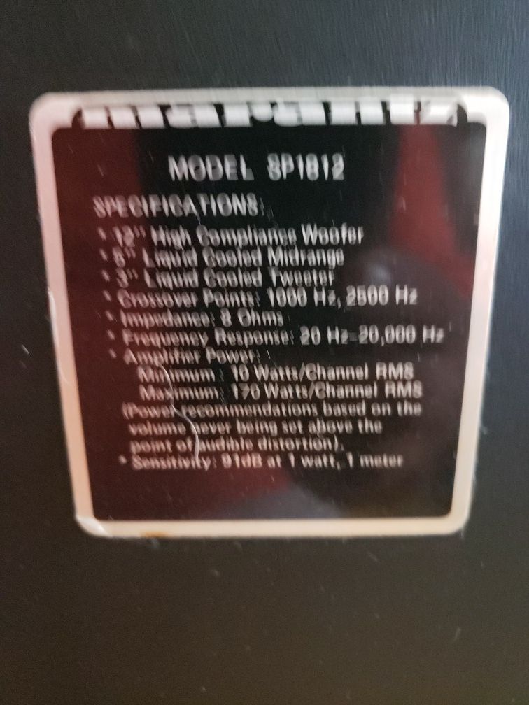 Marantz home stereo