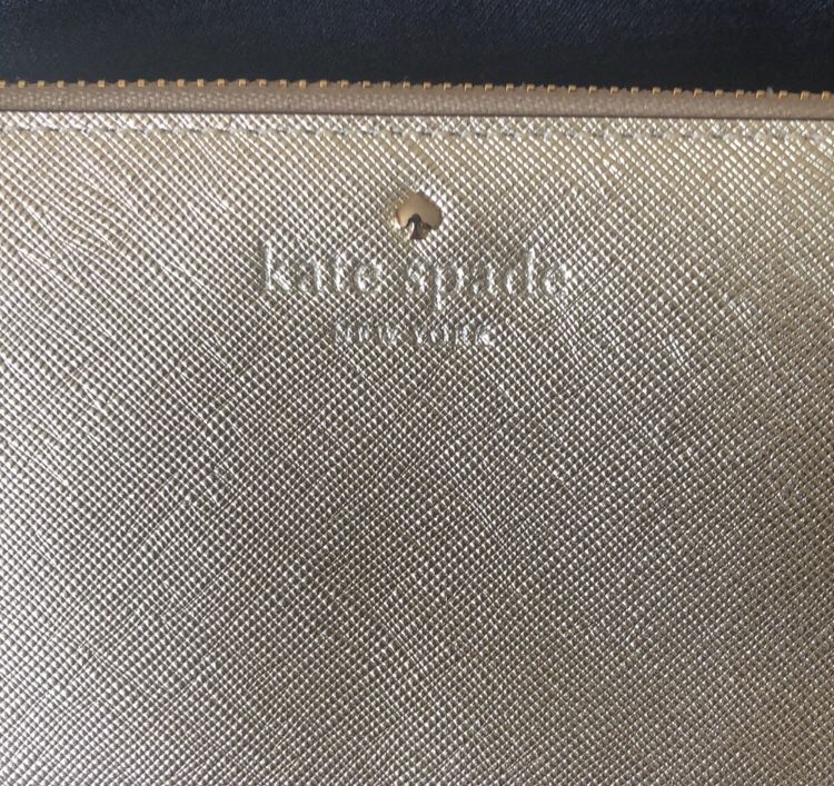 Kate Spade Gold Wristlet