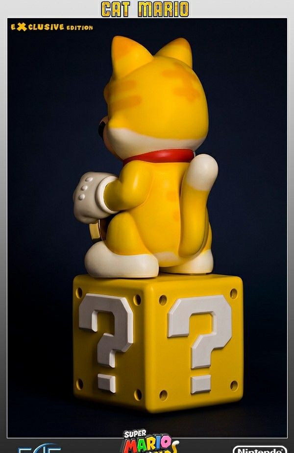 New Cat Mario Statue
