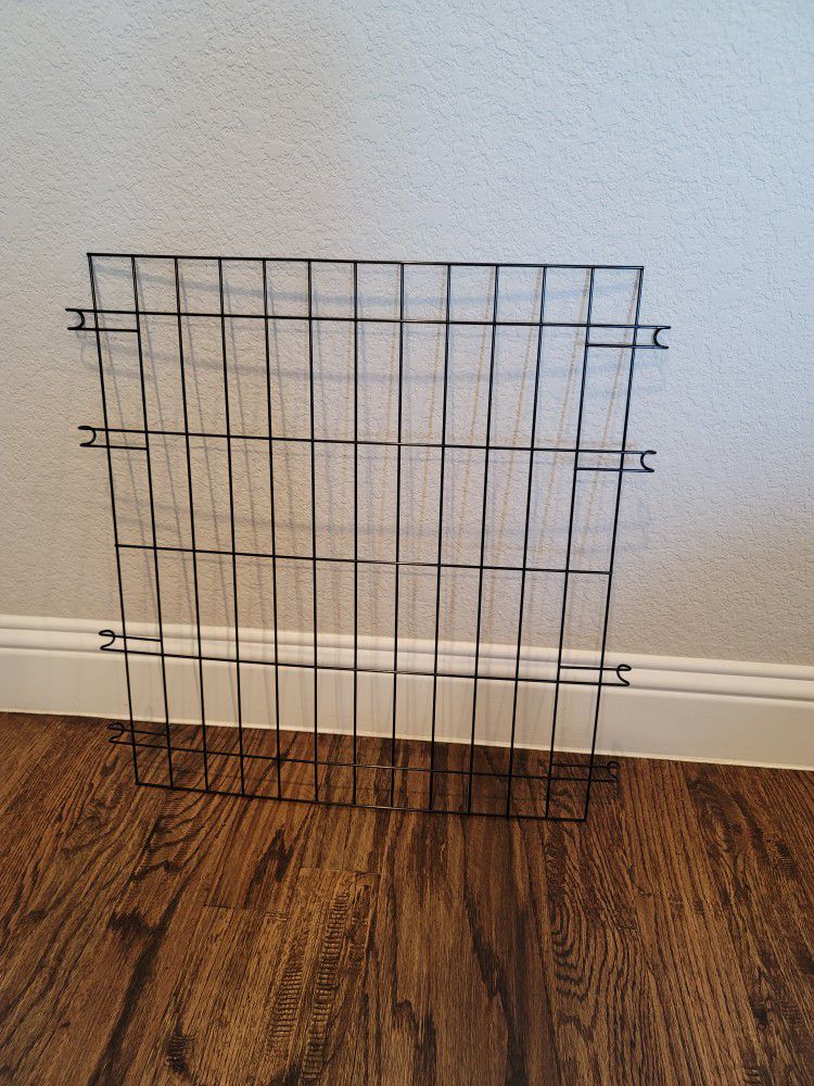 Double Door Folding Wire Dog Crate W/Divider