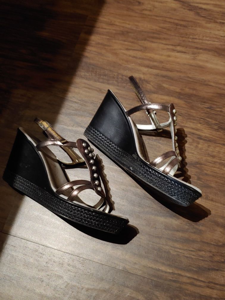 ONEX Pewter leather shoes