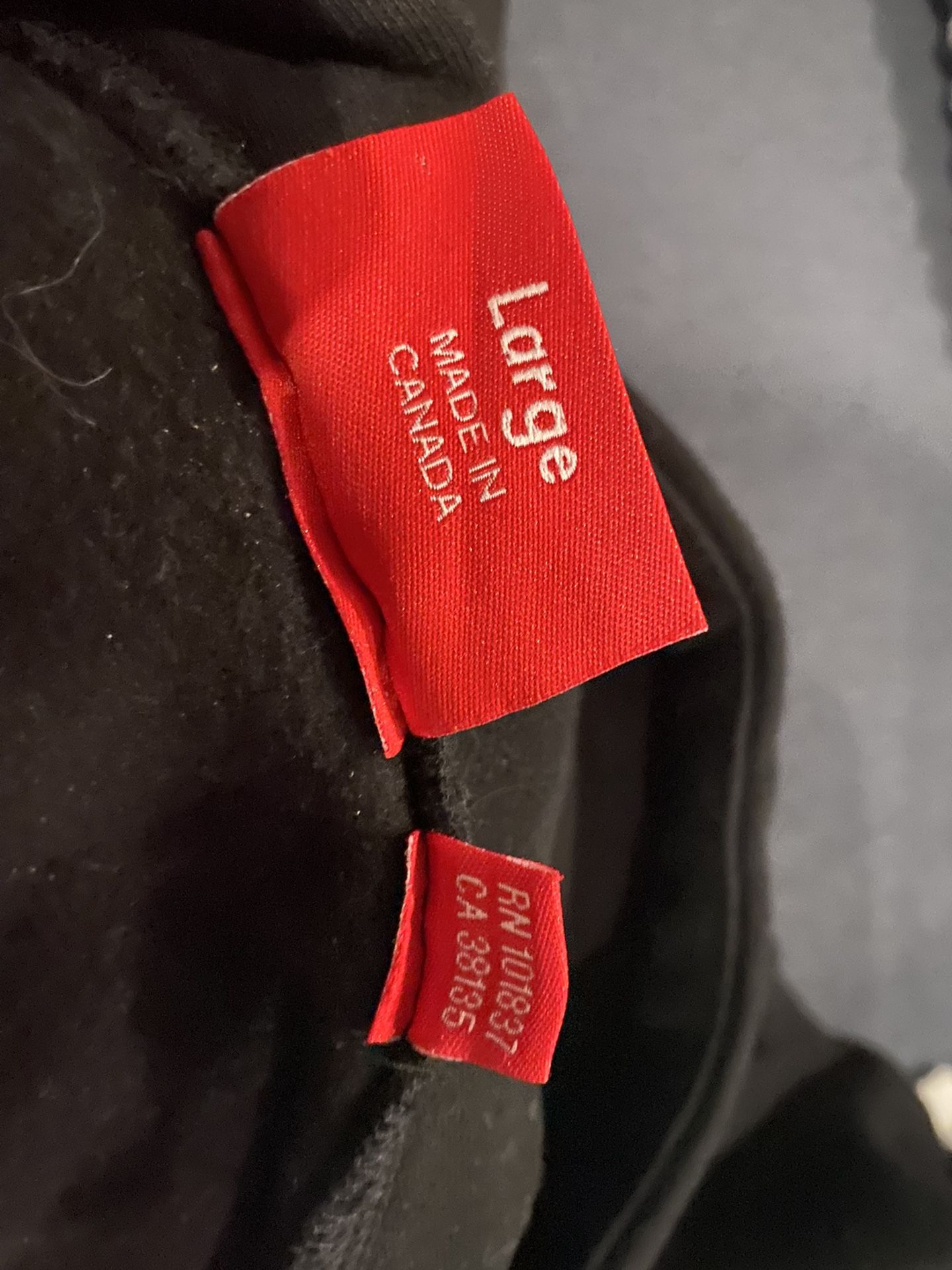 Size Large Supreme Hoodie