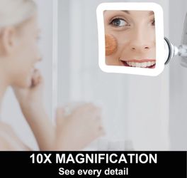 10x Magnifying Led Makeup Mirror  Thumbnail